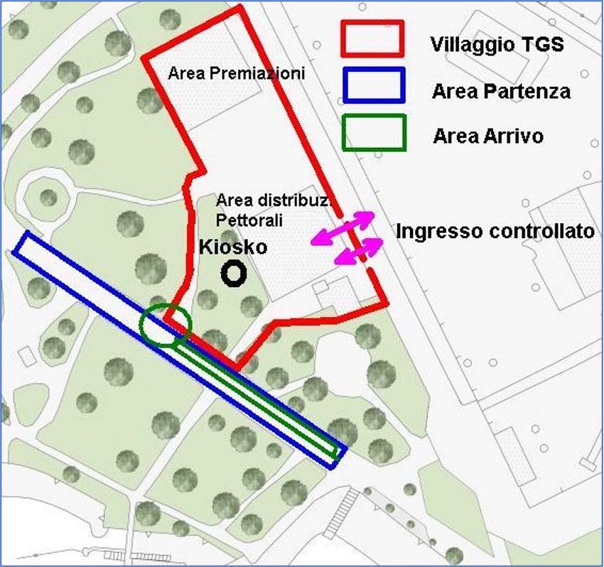 Mappa Villaggio TGS